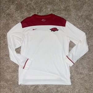 Nike Men's NCAA Arkansas Razorback Long Sleeve Tee